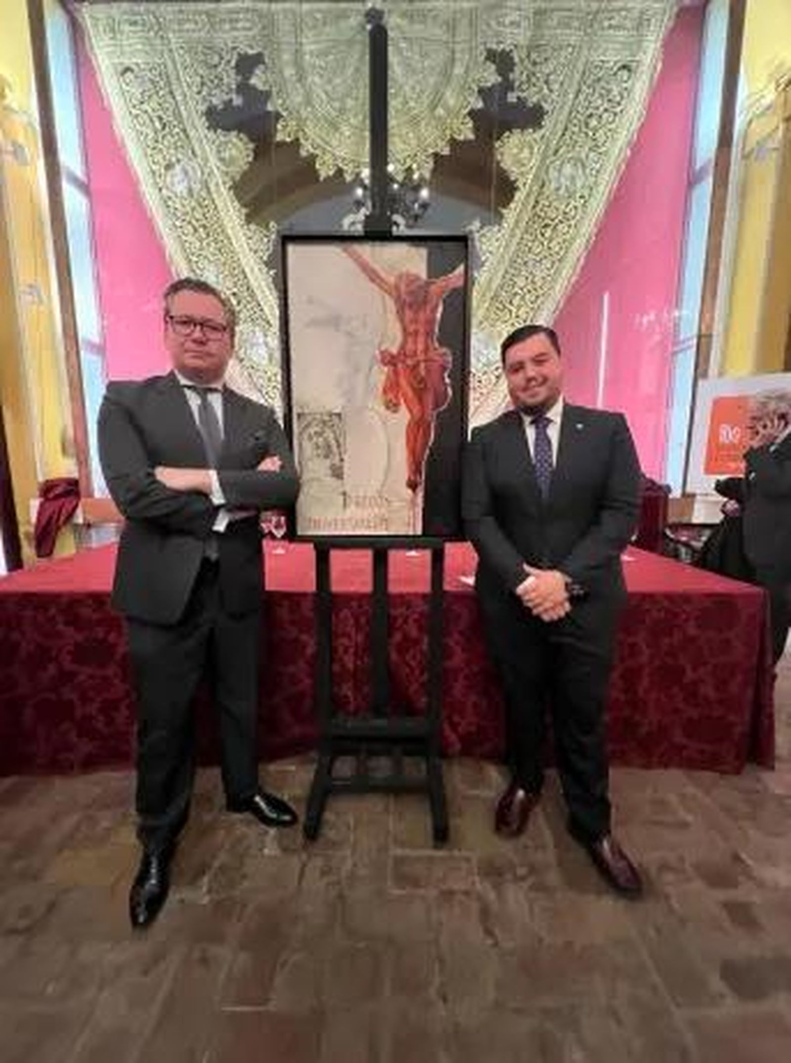 El cartelista y el pregonero del Pregón Universitario 2024