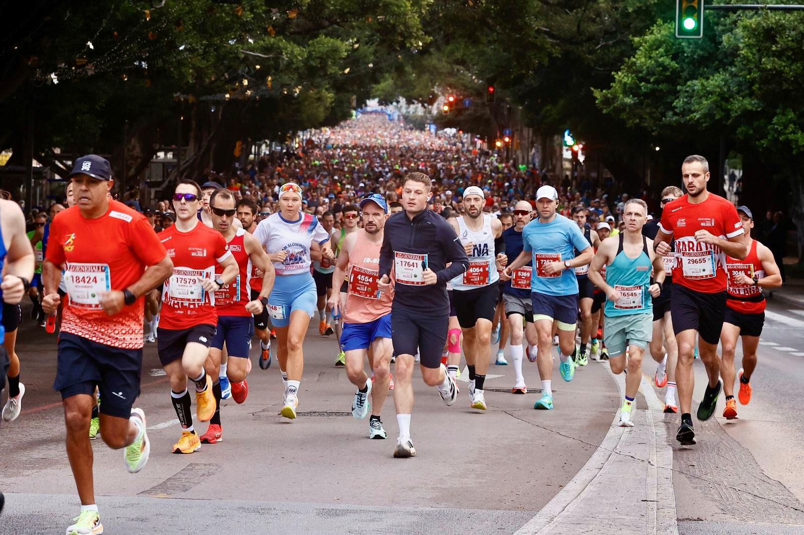 Las fotos de la Maratón de Málaga 2025