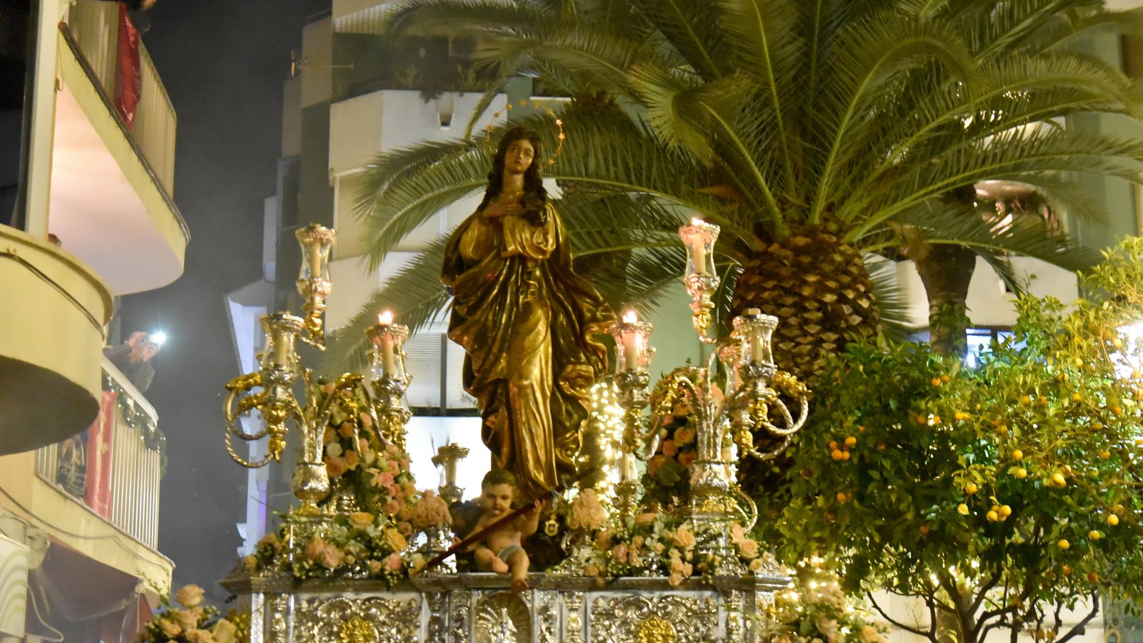 Procesión de la Inmaculada Concepción Patrona de La Línea