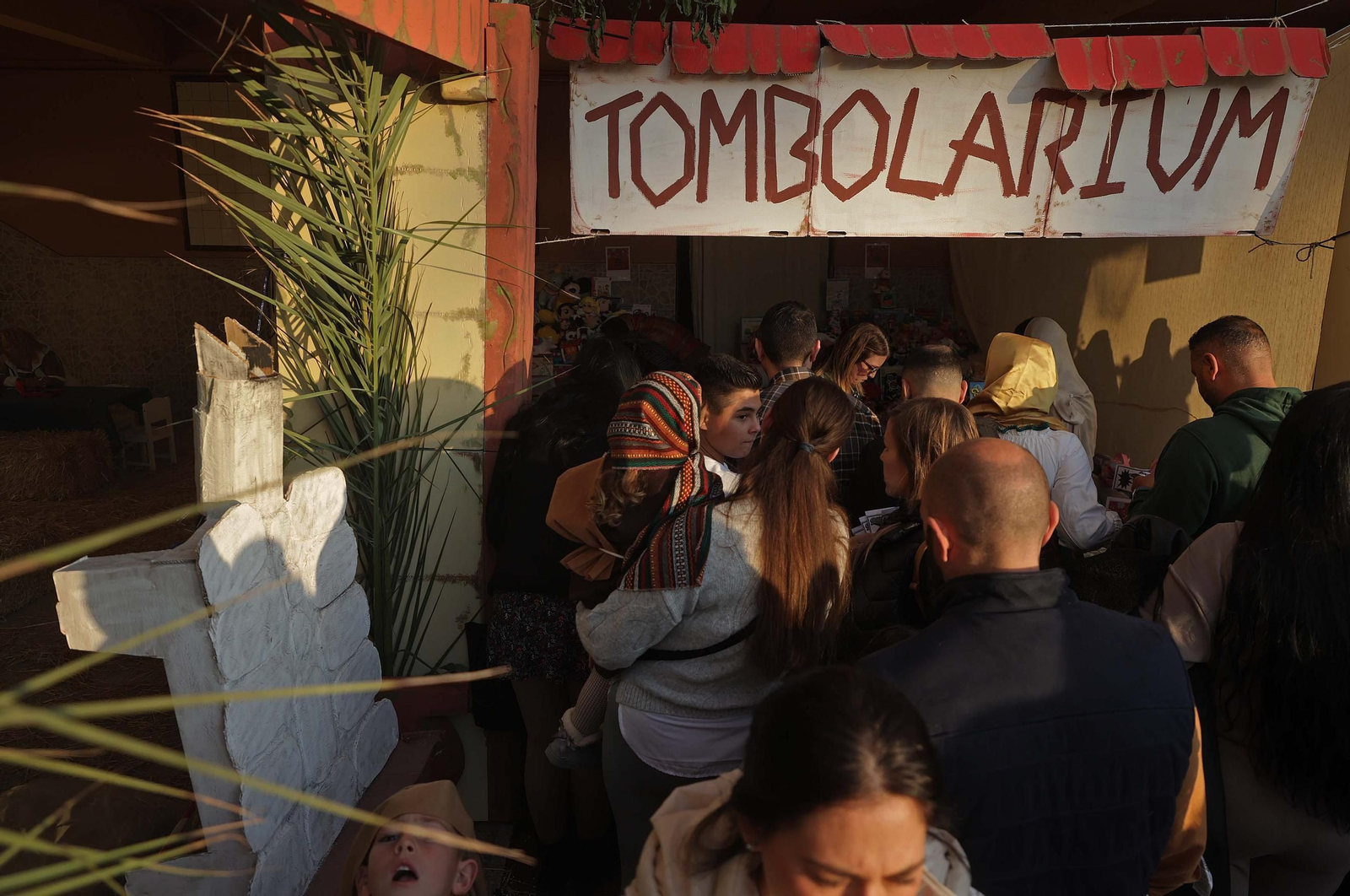 Fotos del Belén Viviente del colegio Salesianos de La Línea
