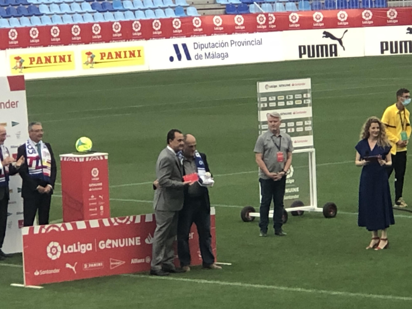 José María Muñoz y Javier Tebas.