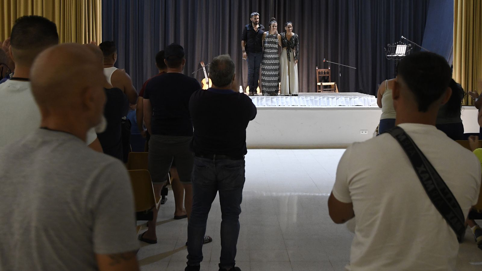 Flamenco con compromiso entre rejas en la prisión de Almería