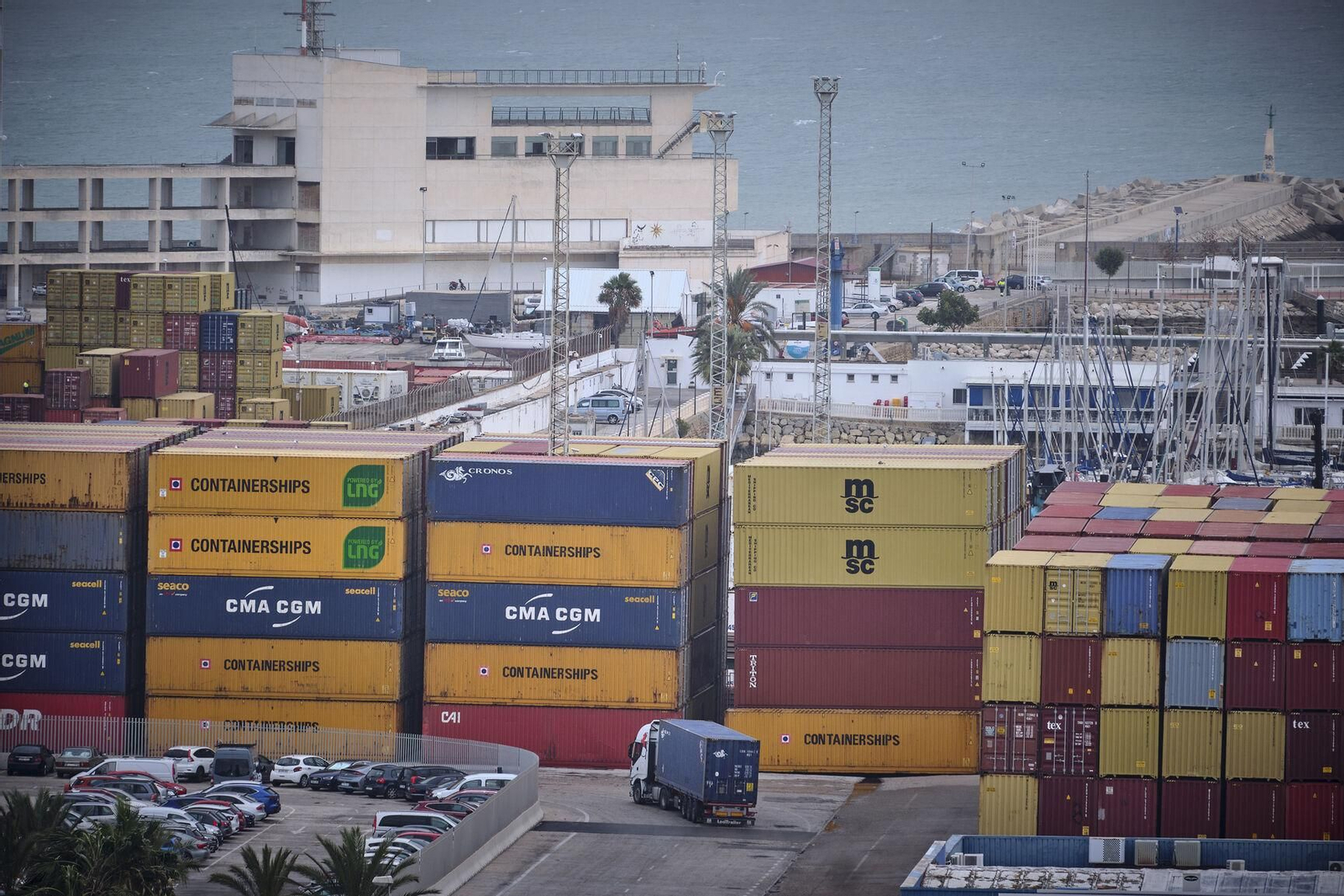 Terminal de contenedores del Puerto de Cádiz