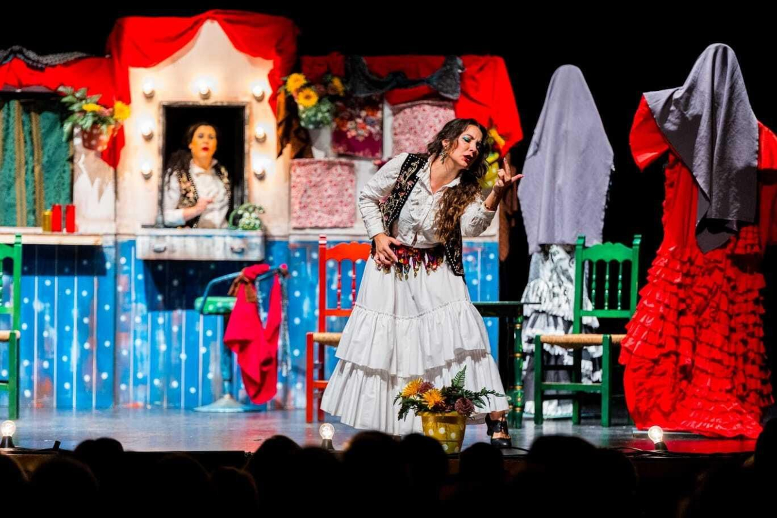 El espectáculo 'La Faraona', en el Teatro de las Cortes