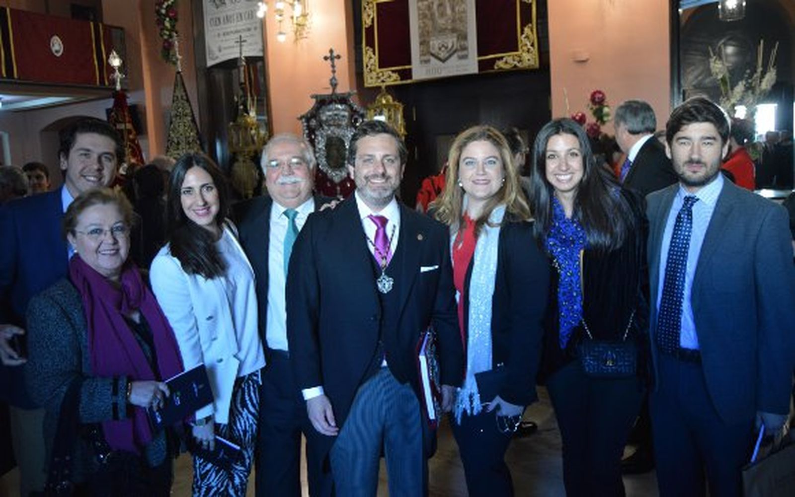Cristóbal Navarro, Alejandra Cerdán, Paula Sierra, Javier Luque, Jesús Devesa,  María Luque, Raquel Cantero y Rafael de la Virgen.

Foto: Ignacio Casas de Ciria
