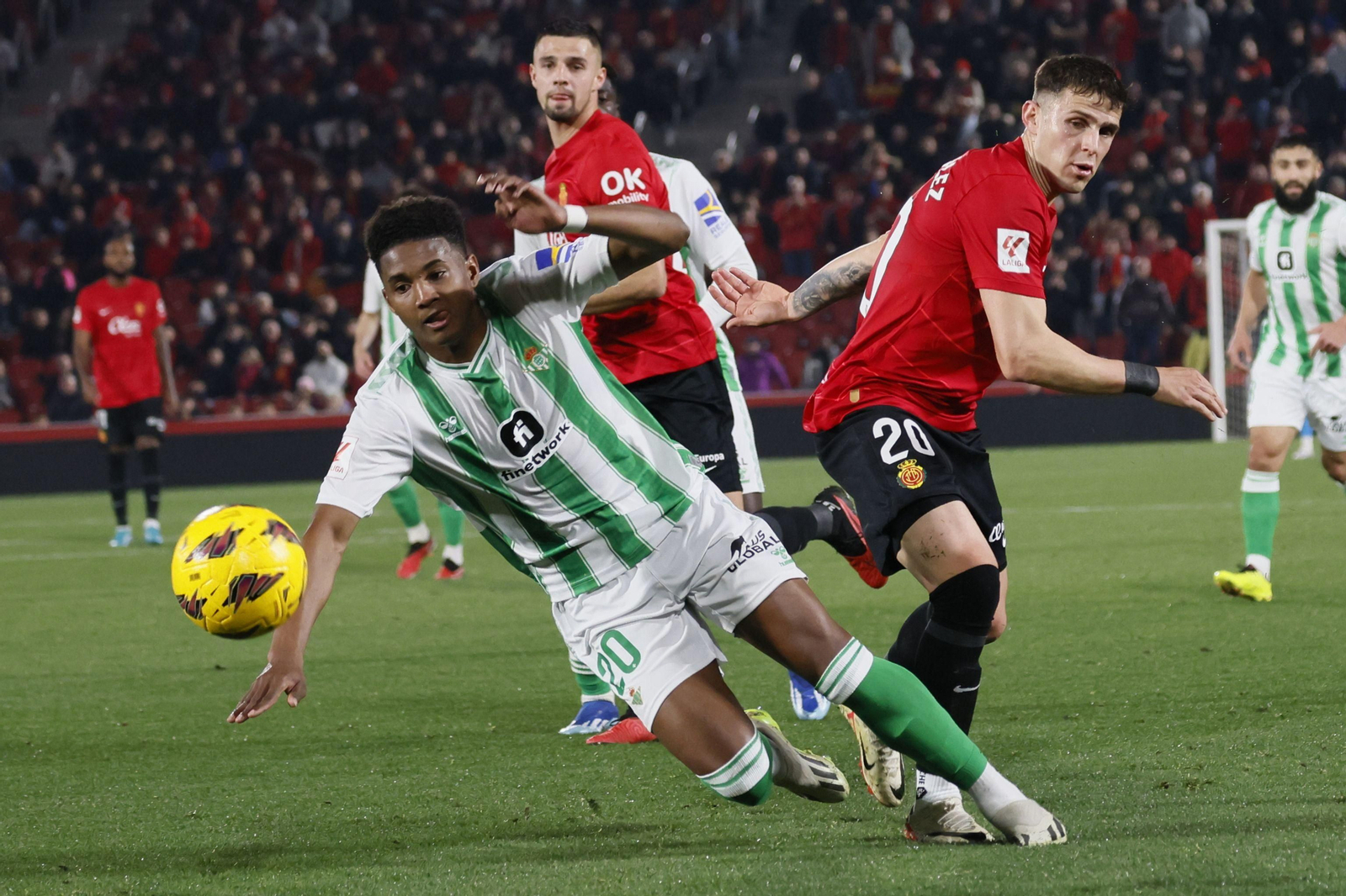 Las mejores fotos del Mallorca - Betis