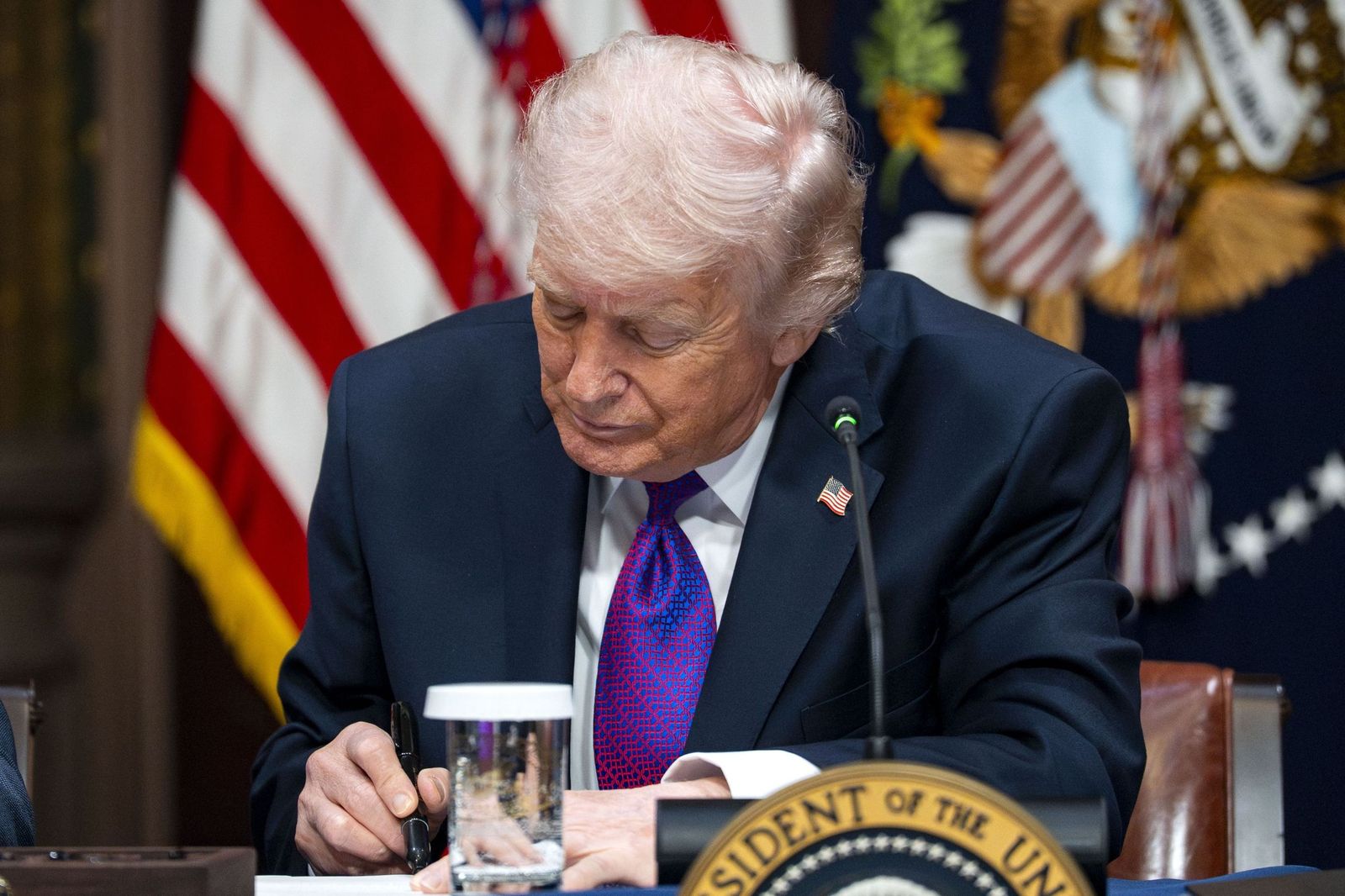 El presidente de EEUU, Donald Trump.