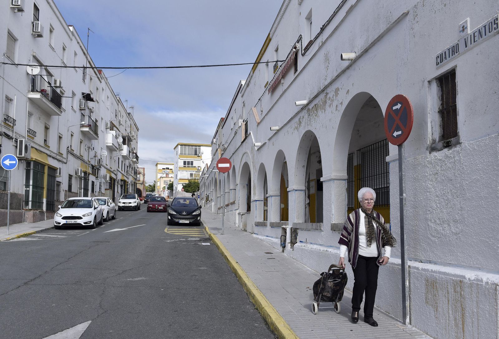 La barriada de El Monumento, en imágenes