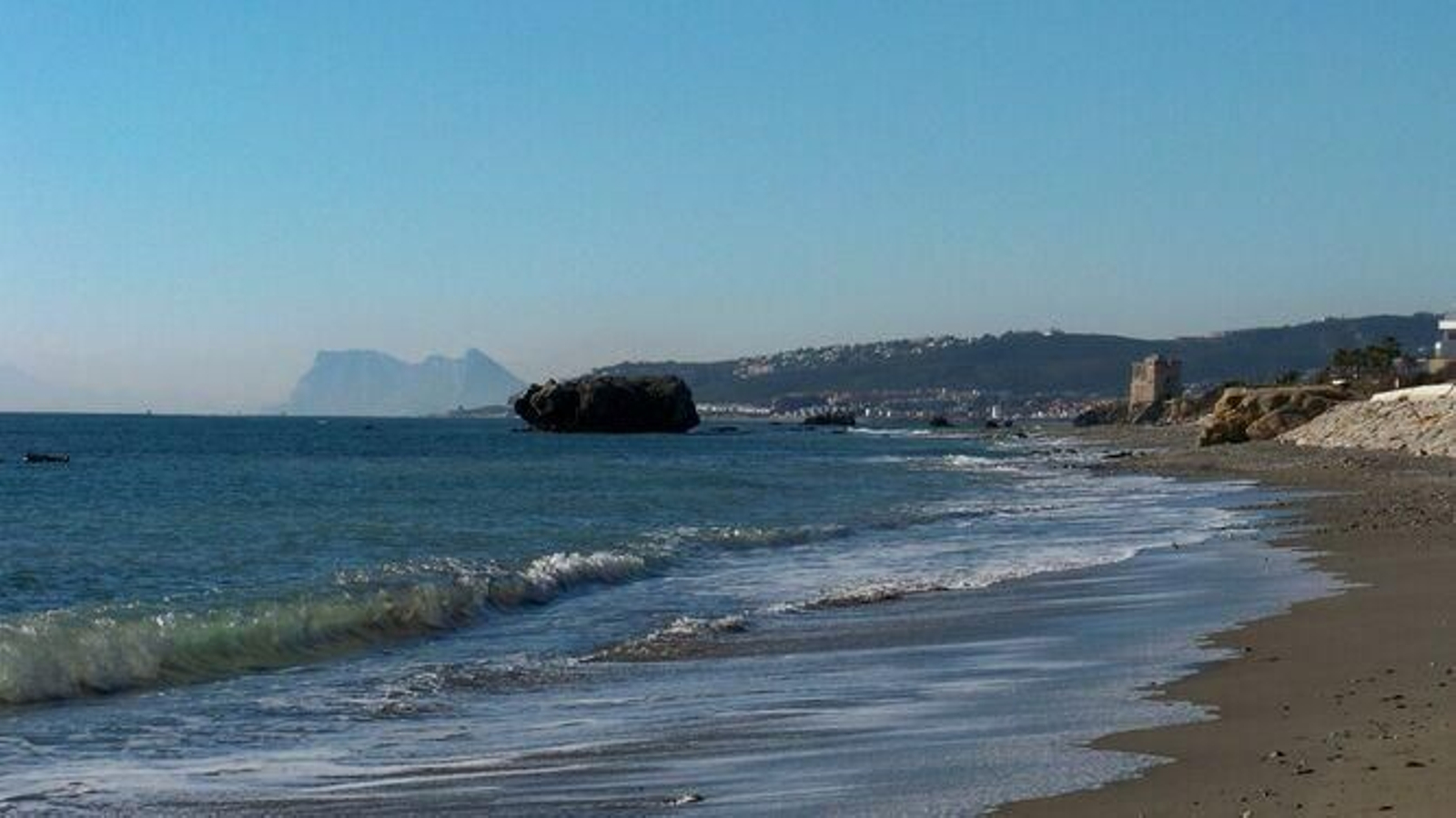 Imagen de archivo de una playa de Estepona.