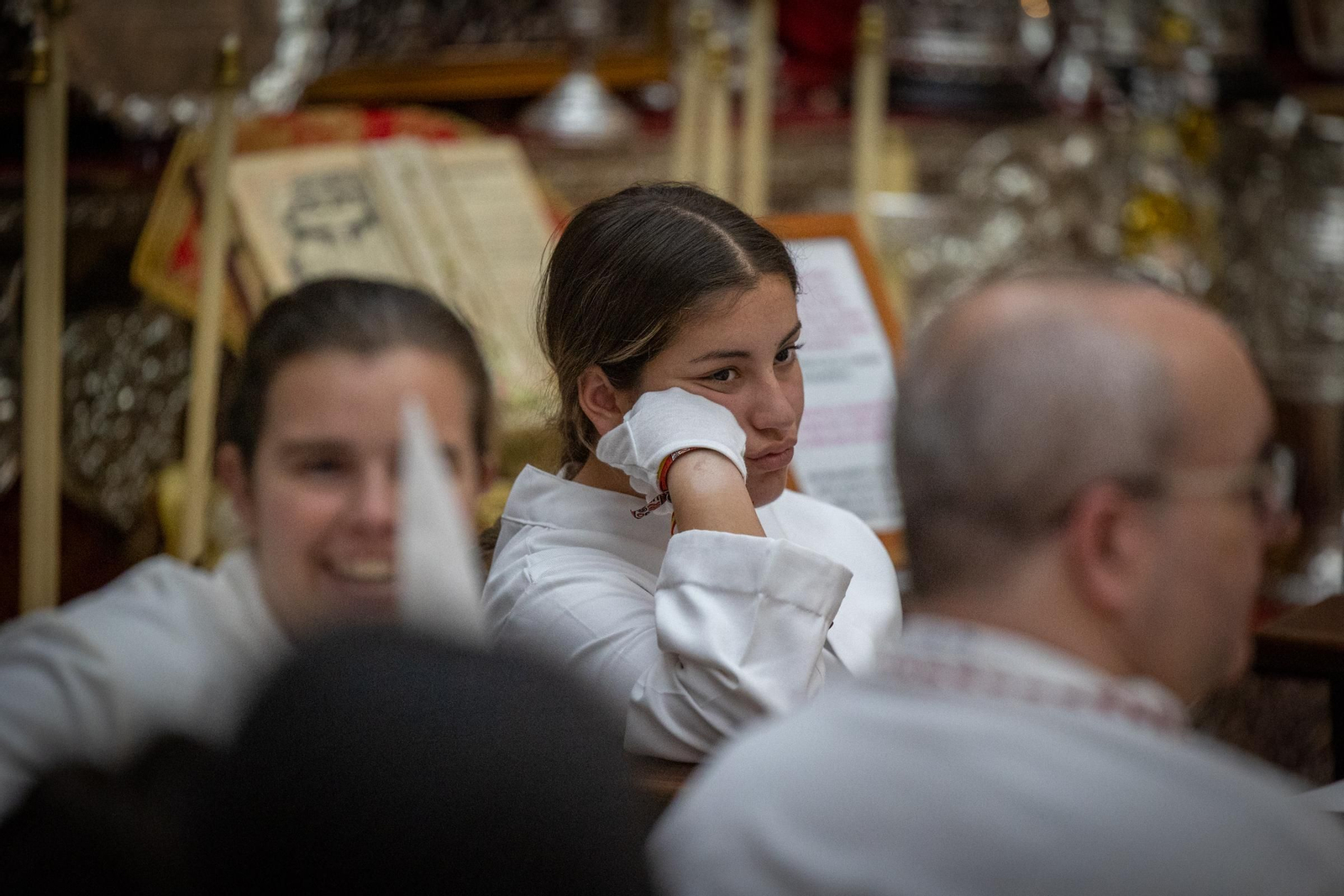 Las imágenes de la cofradía de la Sagrada Cena en la Semana Santa de Cádiz de 2024 Las imágenes de la cofradía de la Sagrada cena en la Semana Santa de Cádiz de 2024