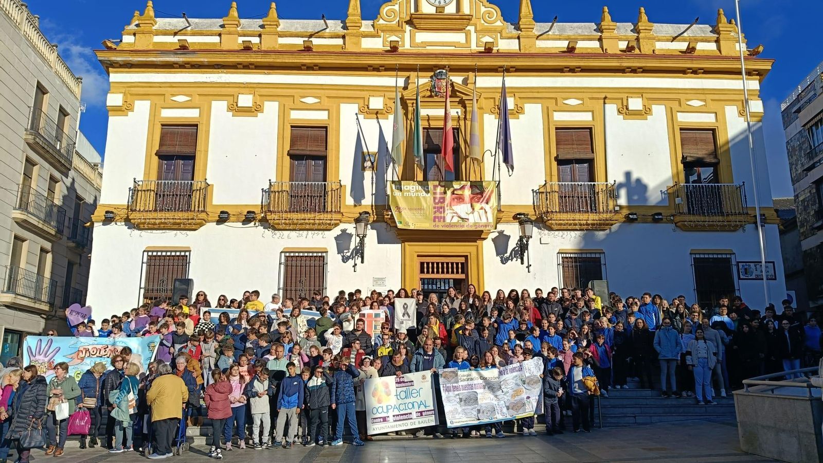 Acto institucional en Bailén.