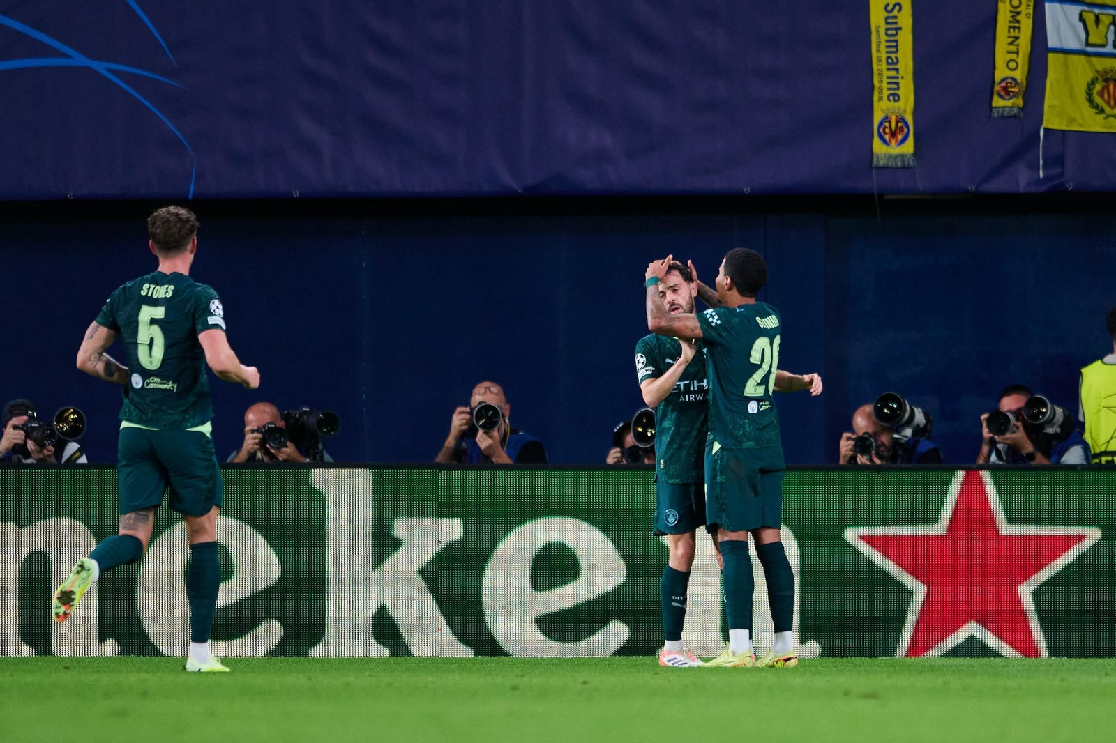 Las fotos del Villarreal-Manchester City