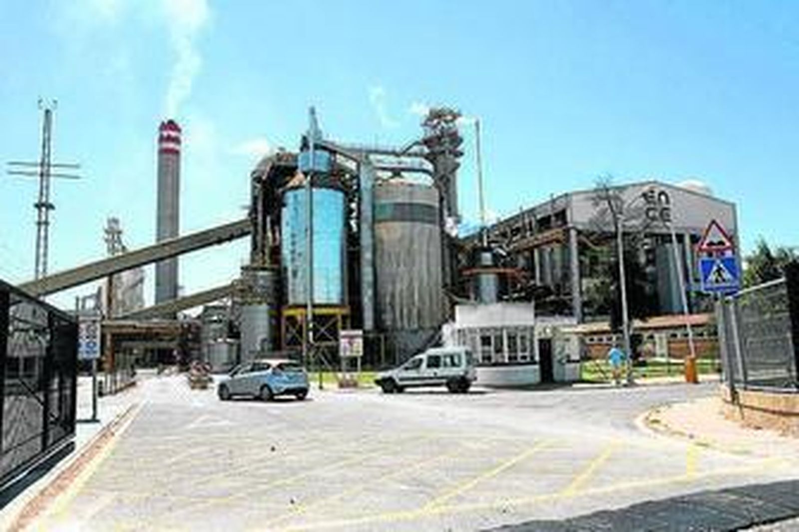 Instalaciones de Ence en Huelva.
