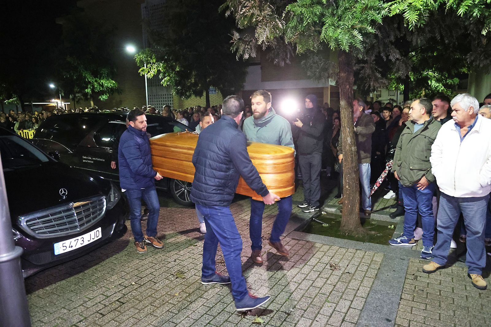 Las Fotografías de la llegada de la familia Zamorano Álvarez, fallecidos en el Alvia a Huelva