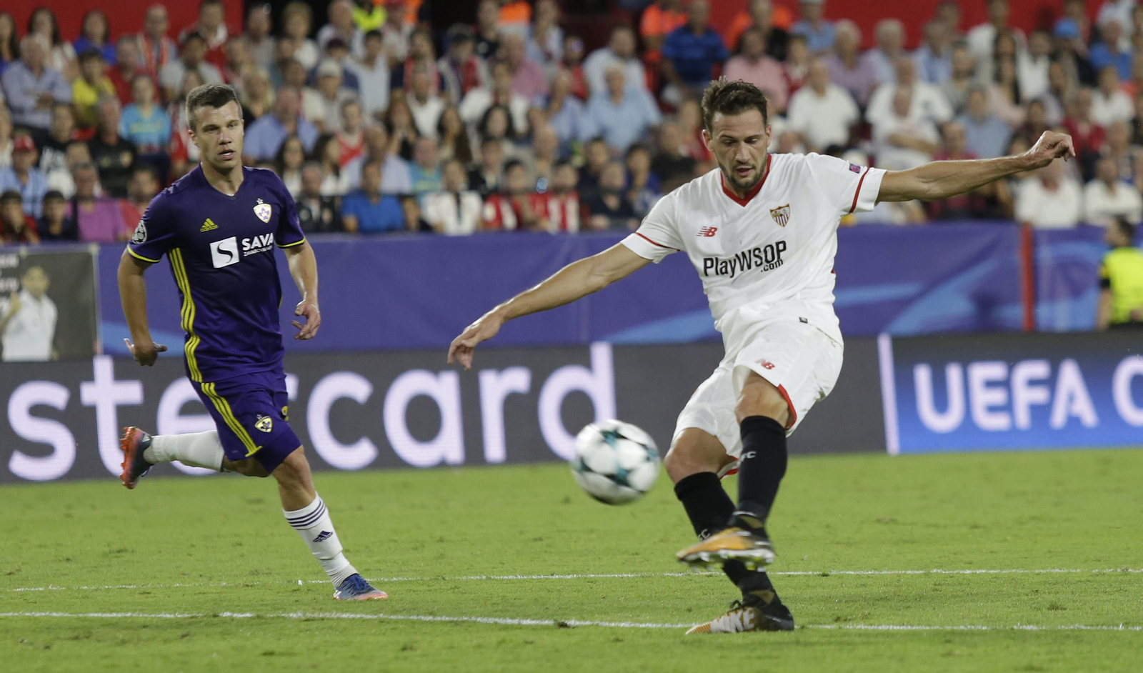 Las imágenes del Sevilla-Maribor.