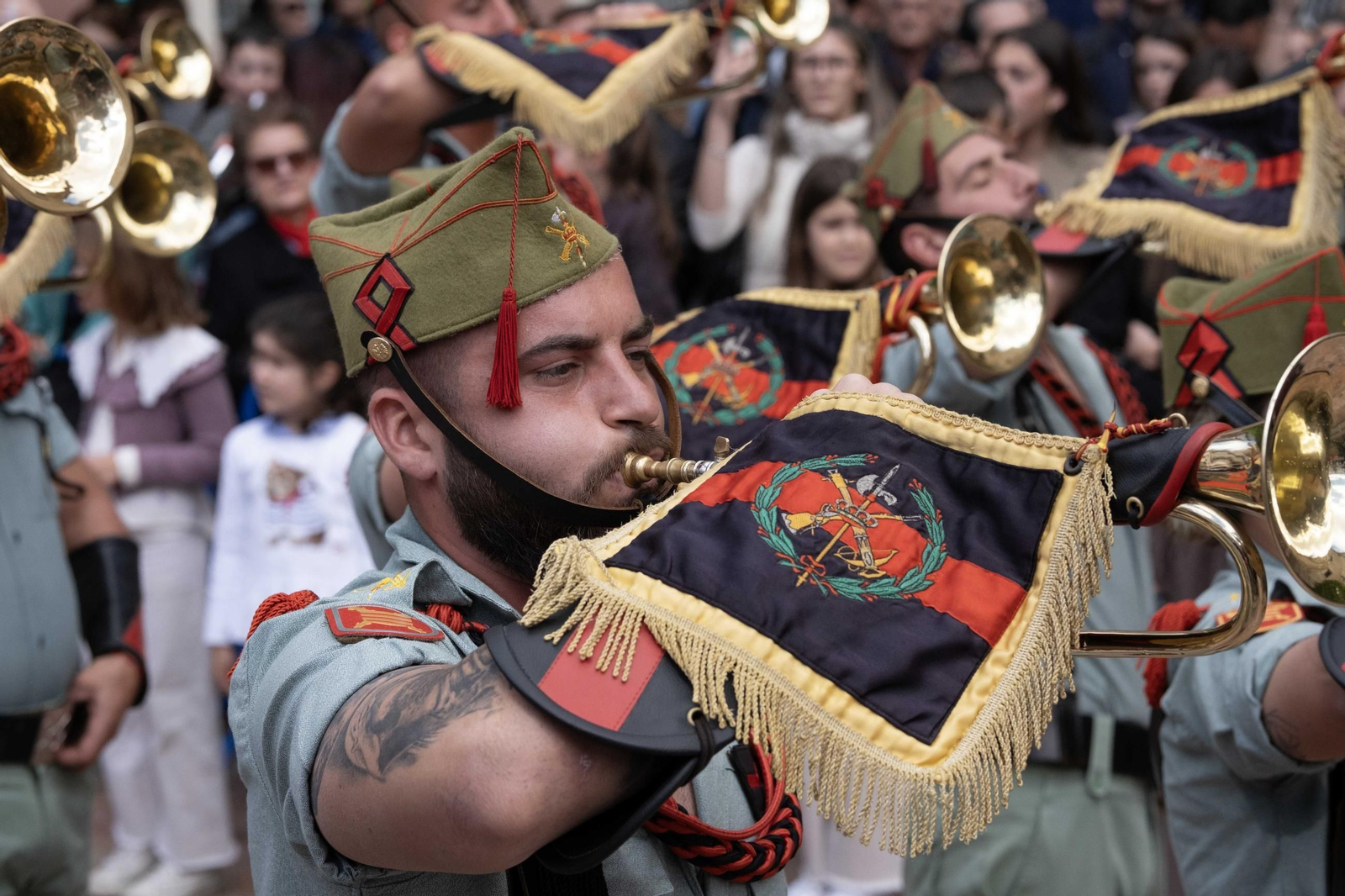 La Legión en el Miércoles Santo de Antequera, en imágenes