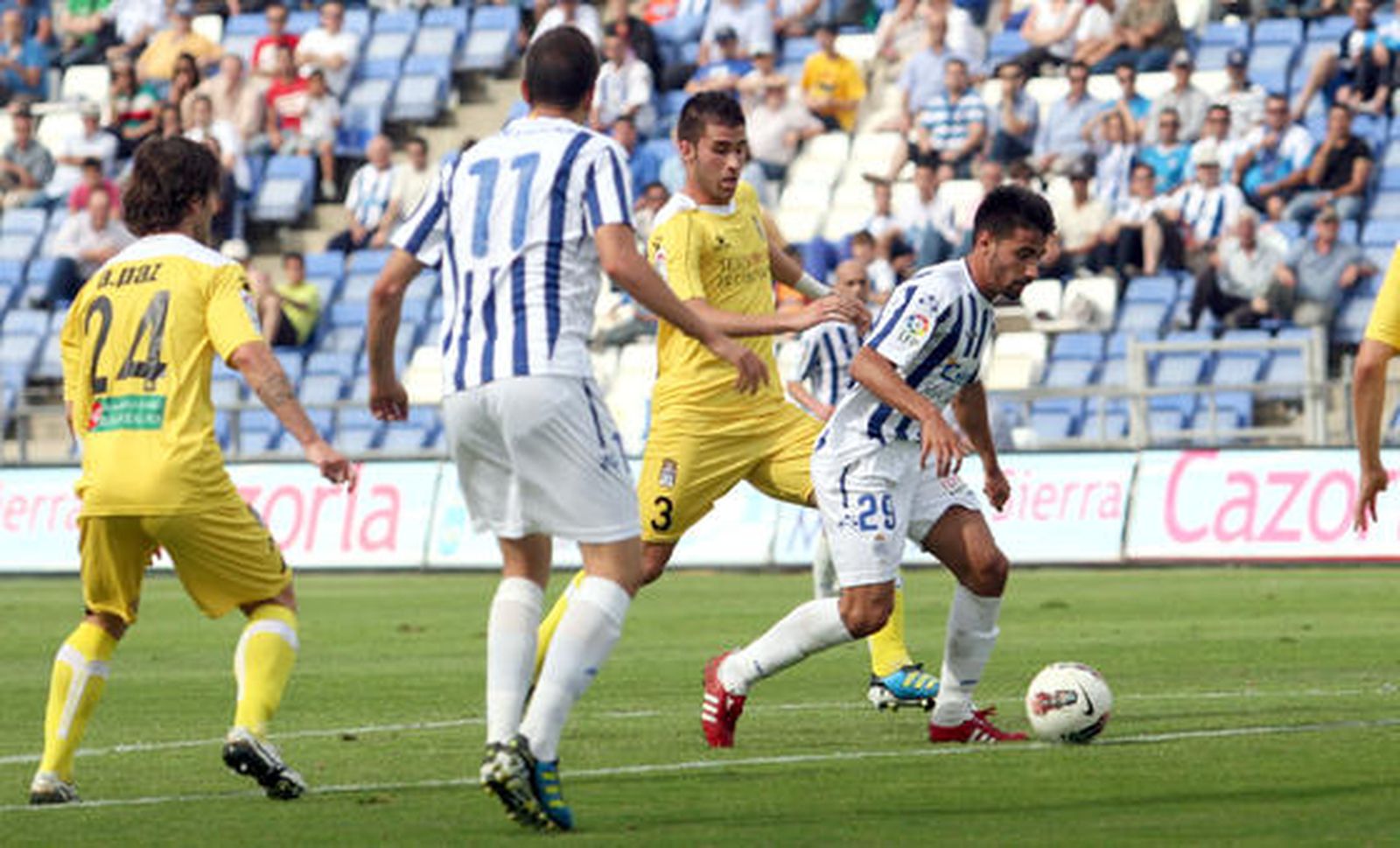 El Recreativo cierra la temporada con una derrota ante el Cartagena.

Foto: Josue Correa