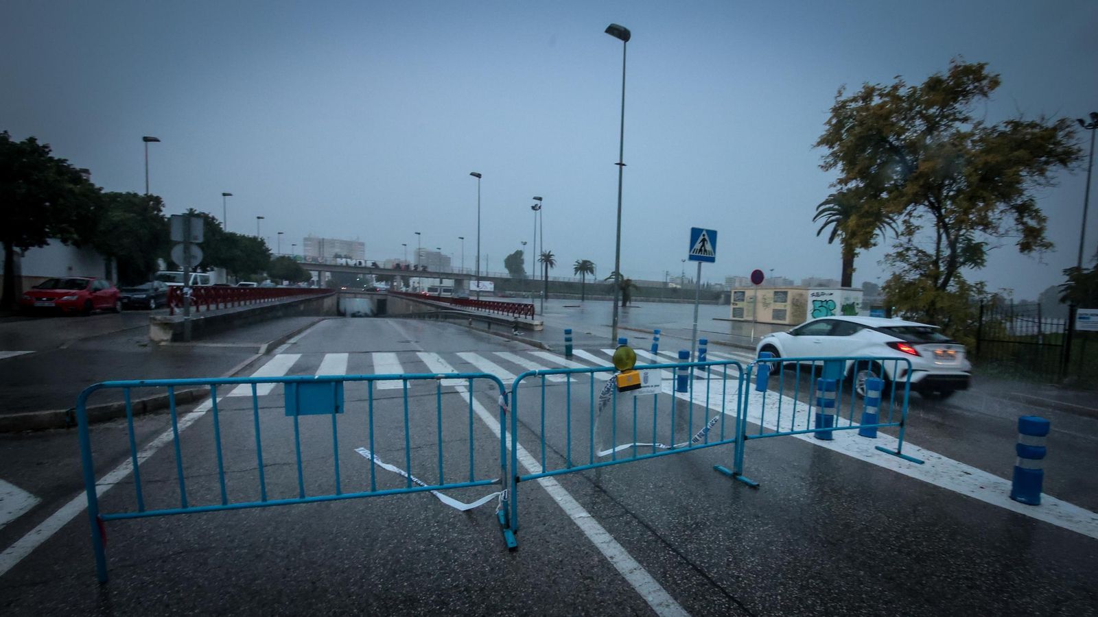 Las fotos de como se ha vivido en Jerez el paso de la DANA