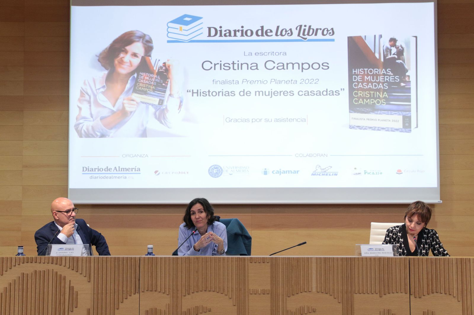 El Diario de los Libros, con Cristina Campos y su novela 'Historias de mujeres casadas'