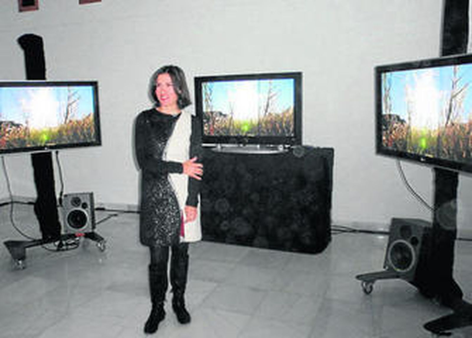 La luz almeriense se ve por triplicado en una proyección