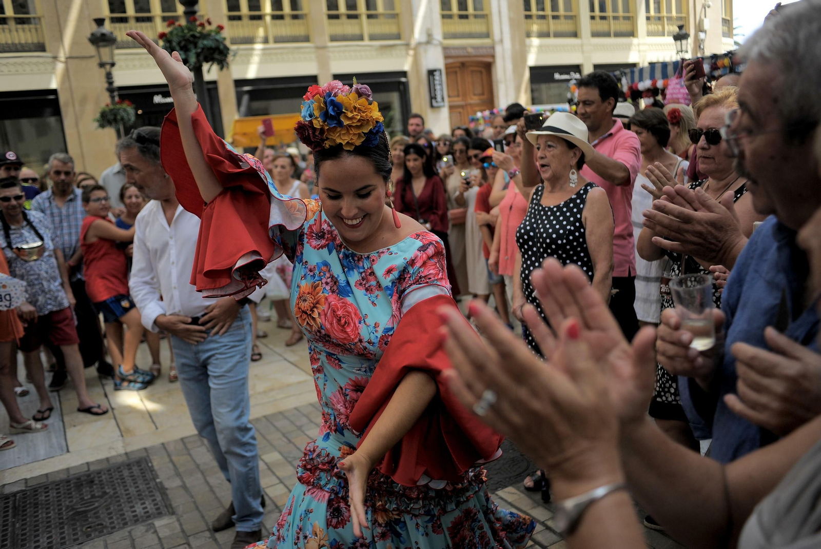 La Feria del Centro en Málaga, este miércoles en fotos
