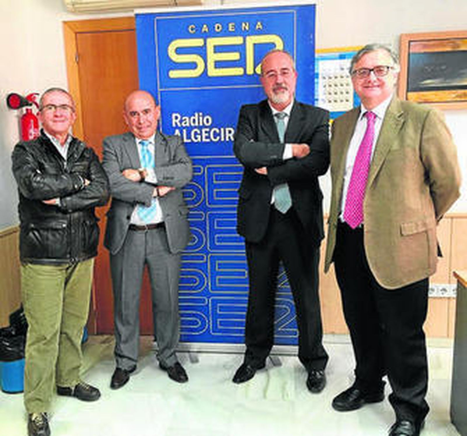 Imagen de la toma de posesión de ayer de Joaquín Guirval.