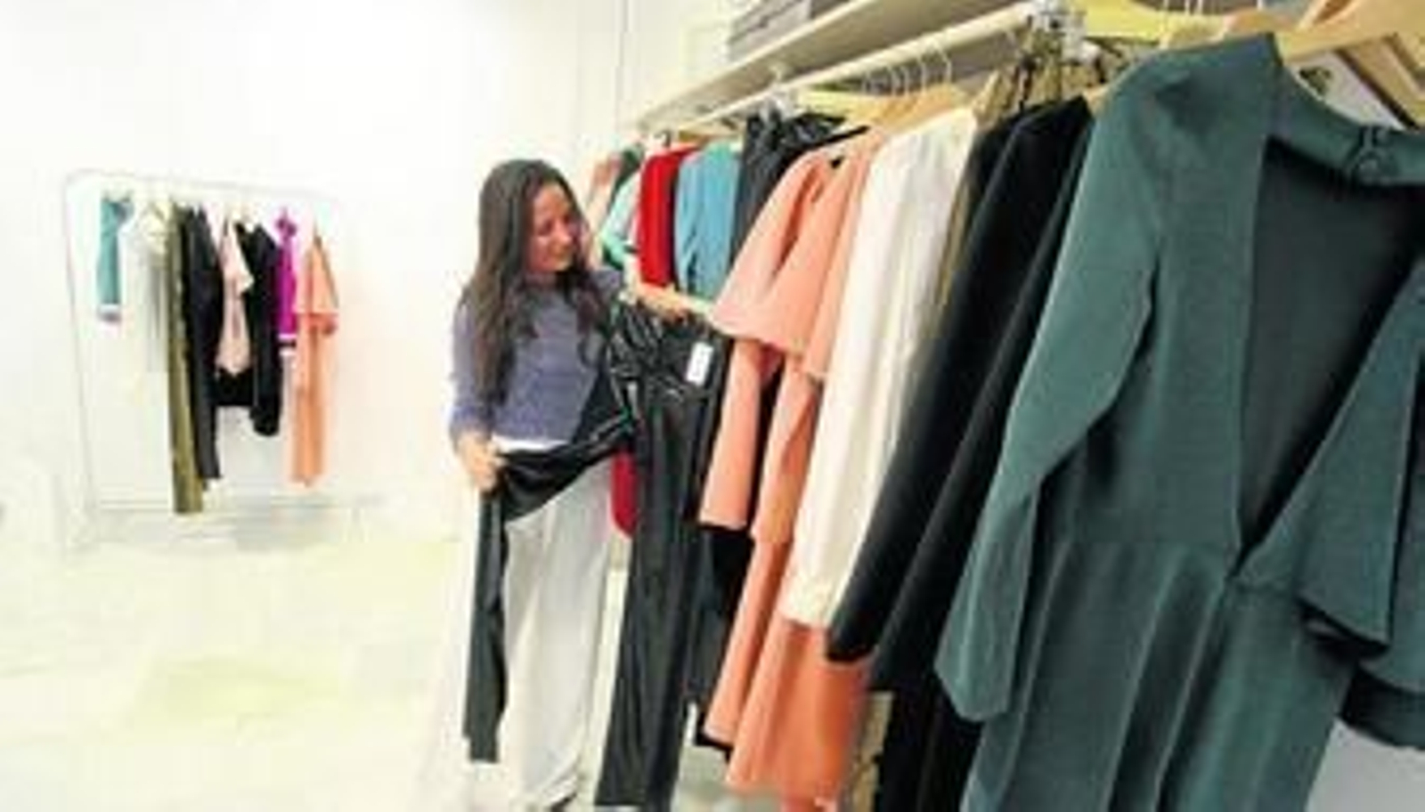 Con la modelo Marta Morgado.