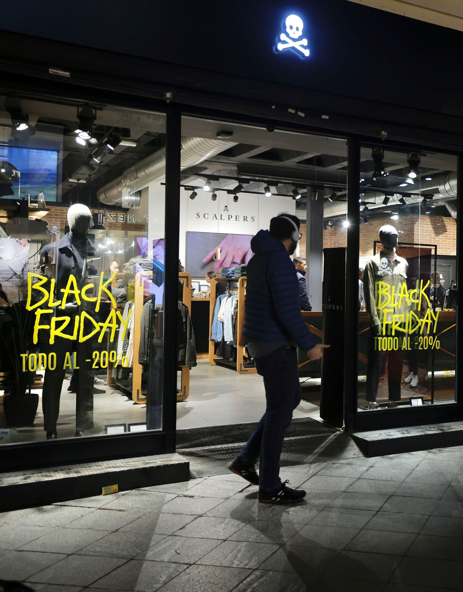 Estado actual del local de la calle Rioja que ocupará MIM Shoes.