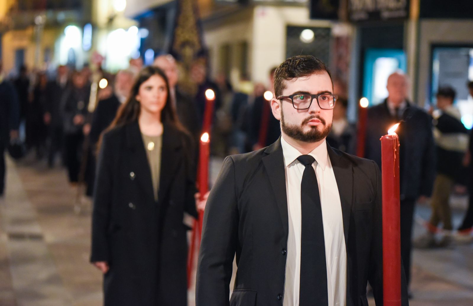 Las fotos del vía crucis de la hermandad de la Buena Muerte