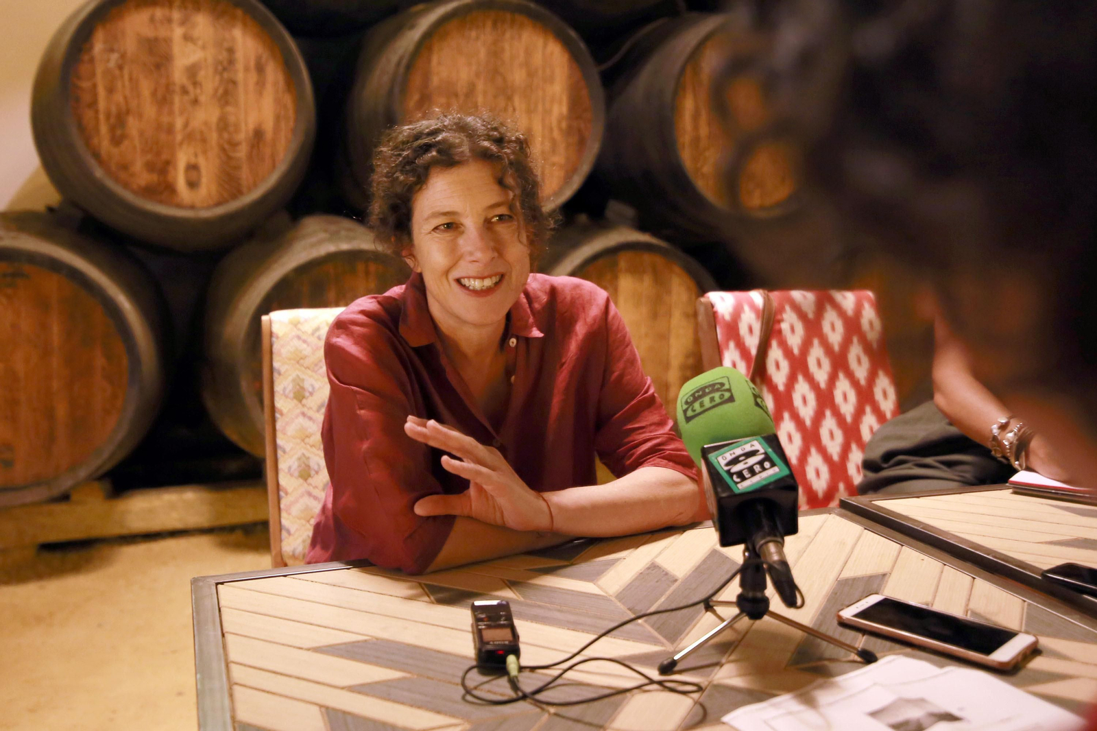 Imágenes del rodaje de la película 'El verano que vivímos' en González Byass