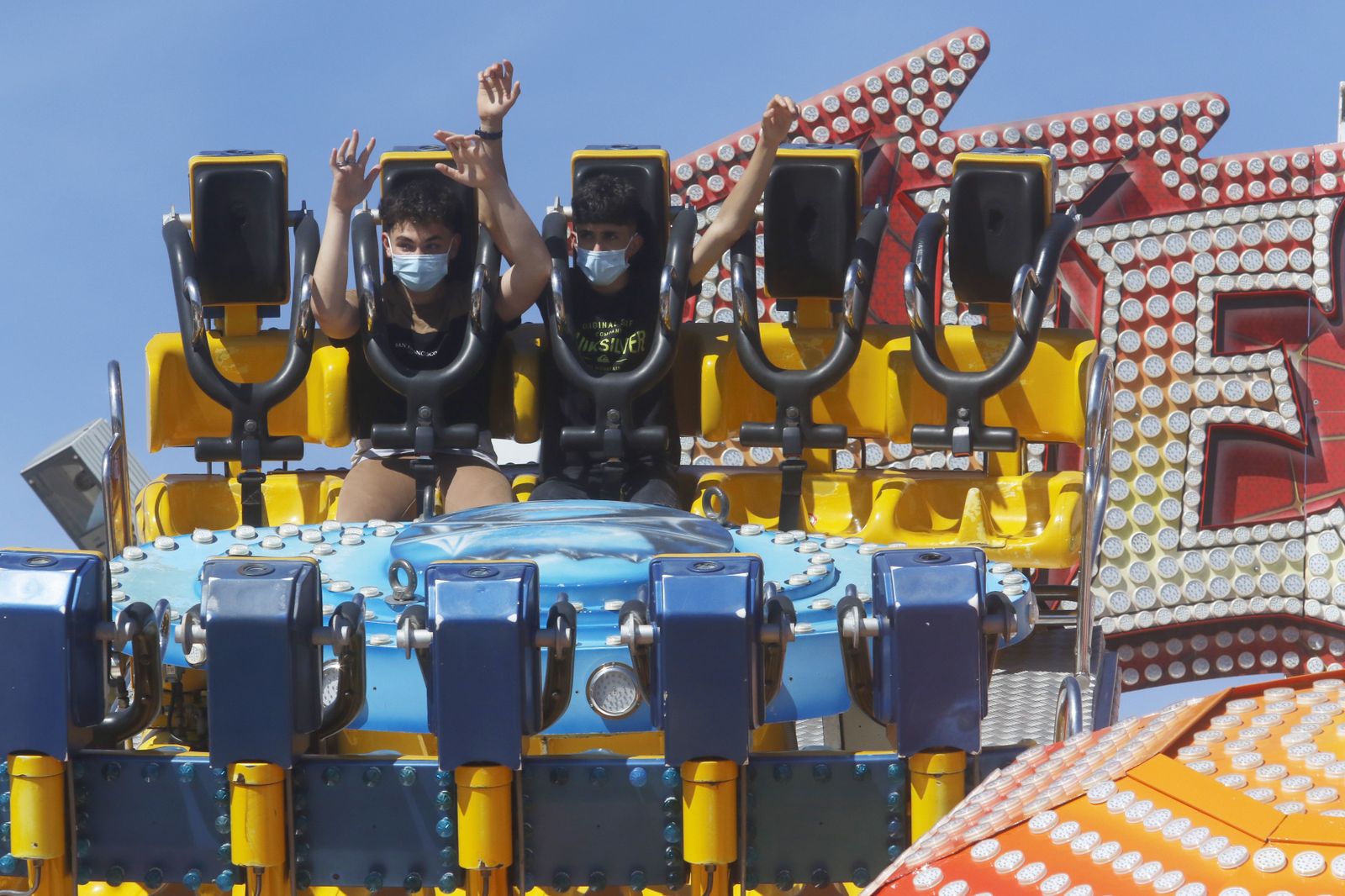 Las imágenes de un sábado de 'Feria' especial en El Arenal