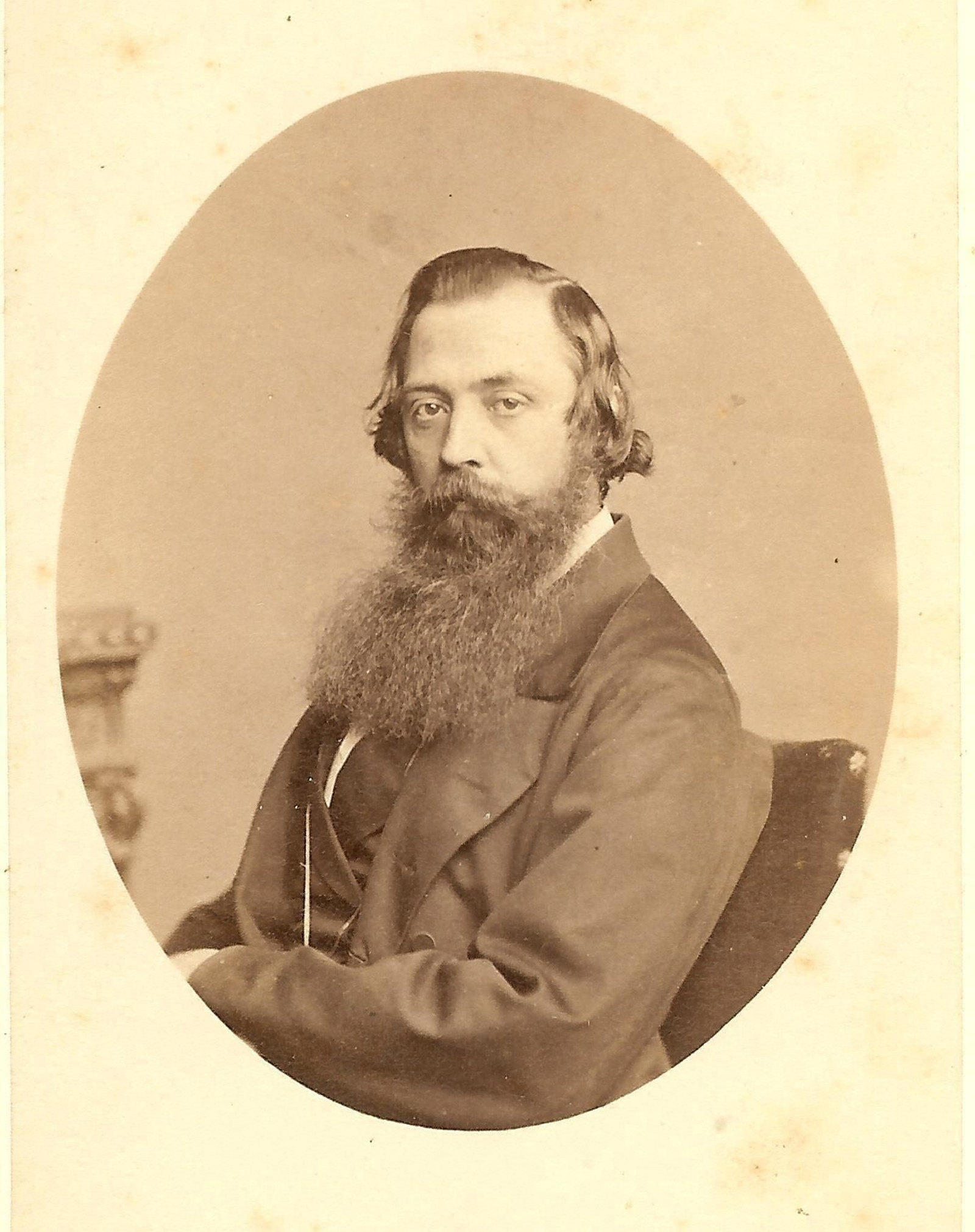 Retrato de Johann Ludwig Wilhelm Thudichum.