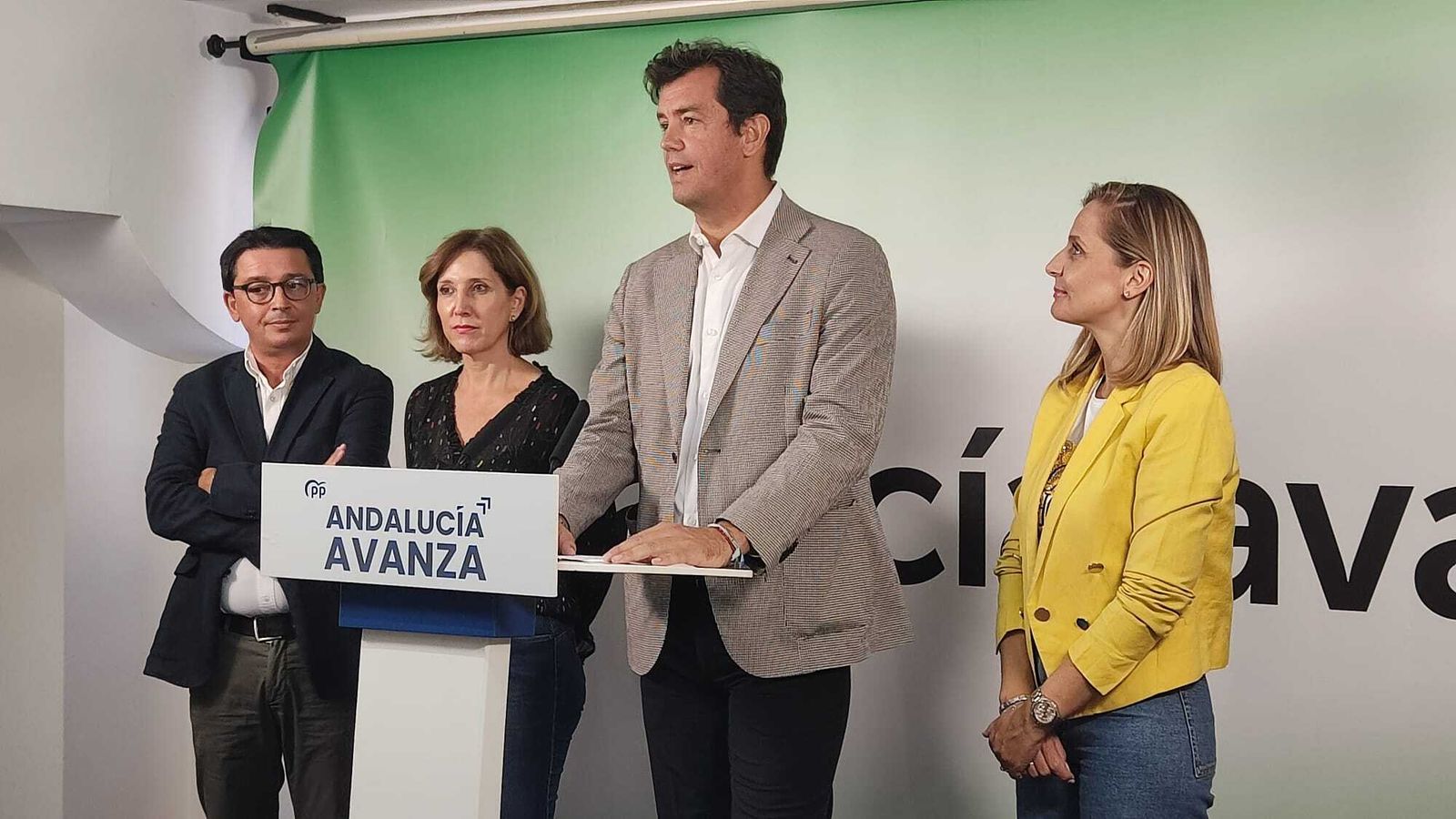 Rueda de prensa.