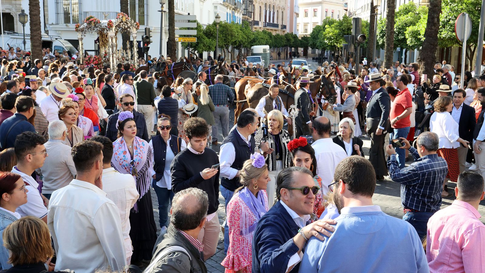 La Hermandad del Rocío de Jerez inicia su camino