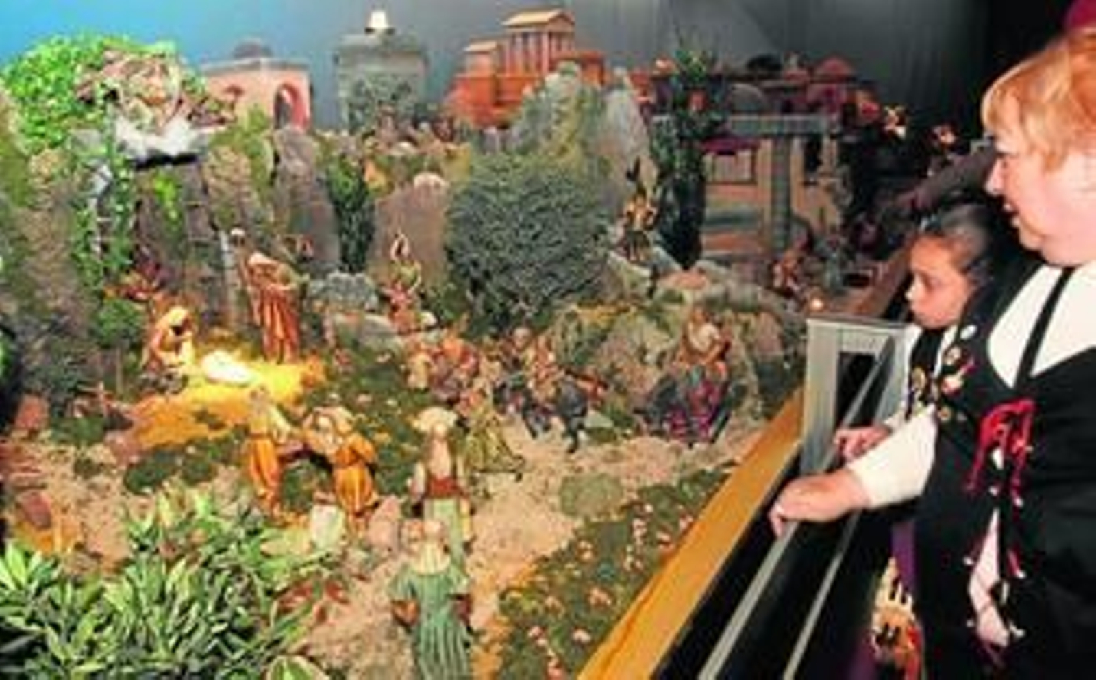 Por el camino que lleva a los belenes