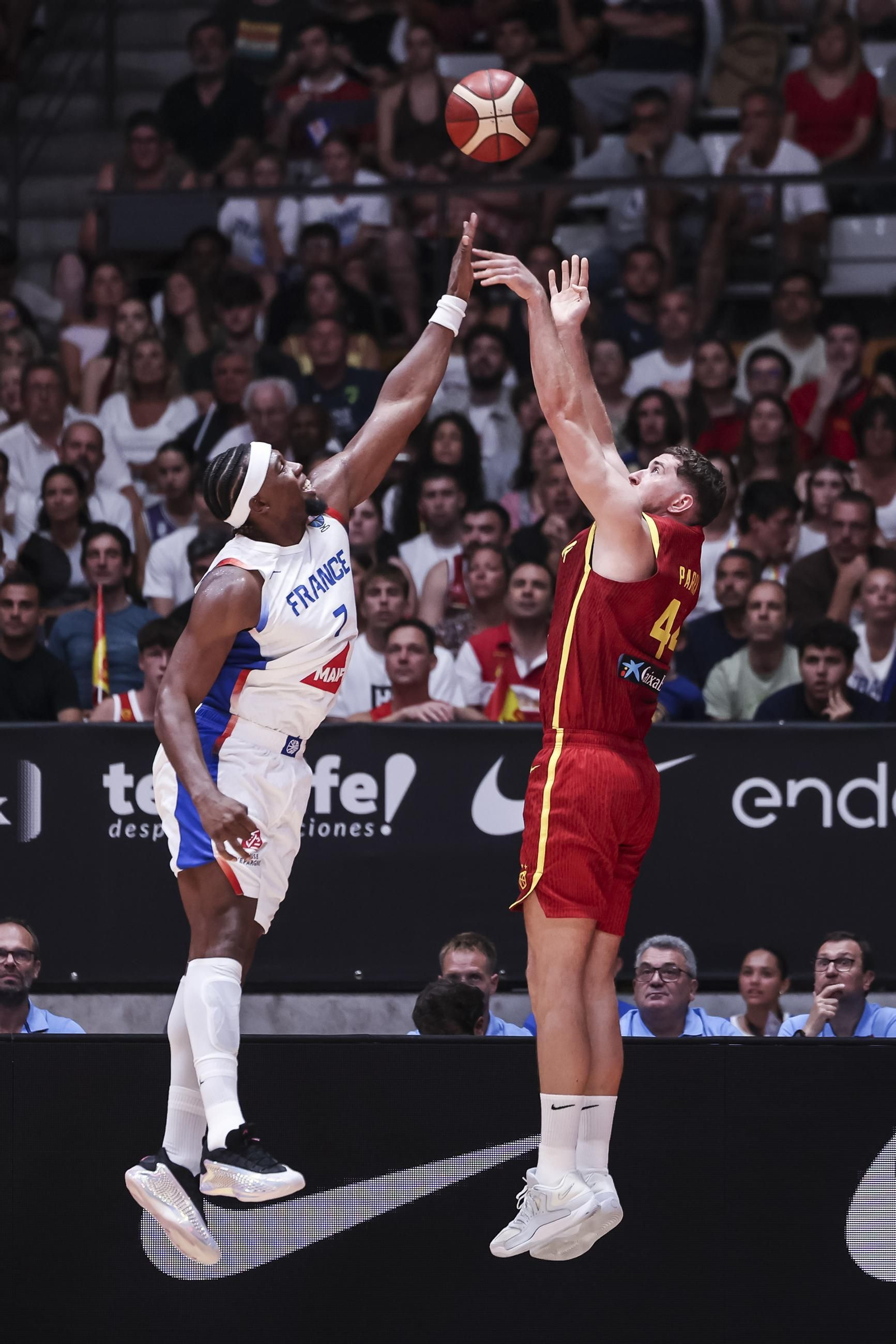Las fotos del España - Francia de baloncesto