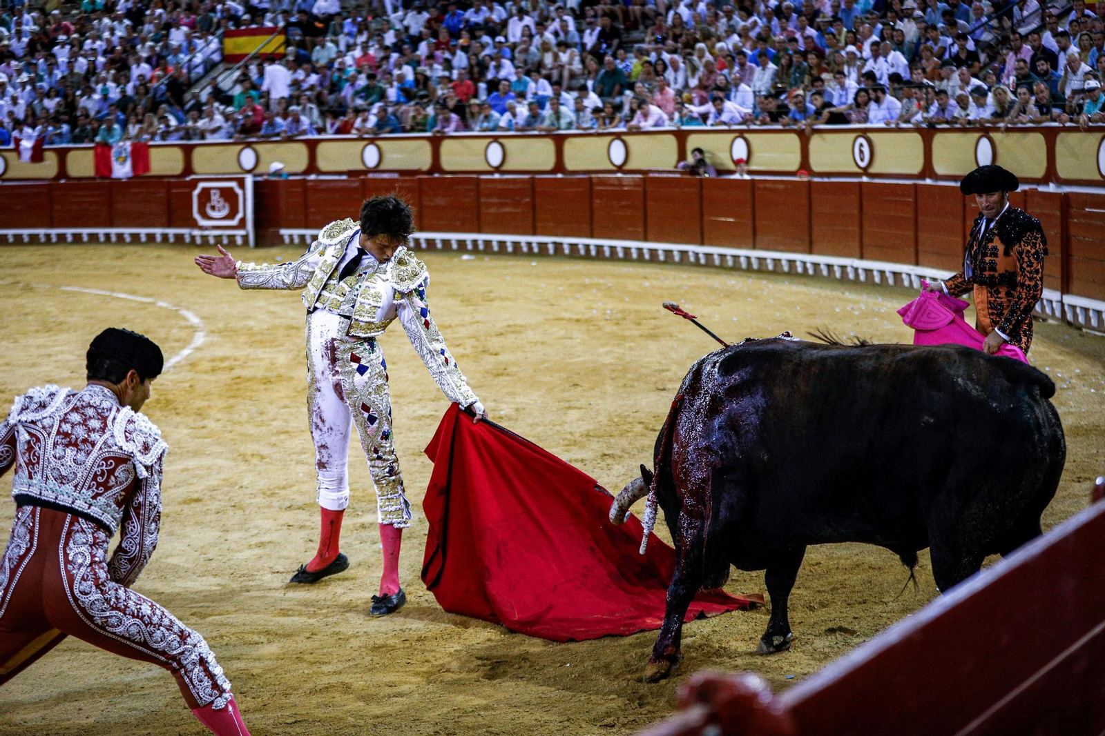 Imágenes de la corrida de toros en El Puerto: Manzanares, Roca Rey y Pablo Aguado