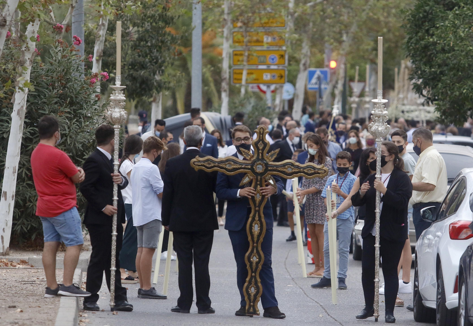 El rosario de la aurora de la Virgen de la Estrella, en imágenes