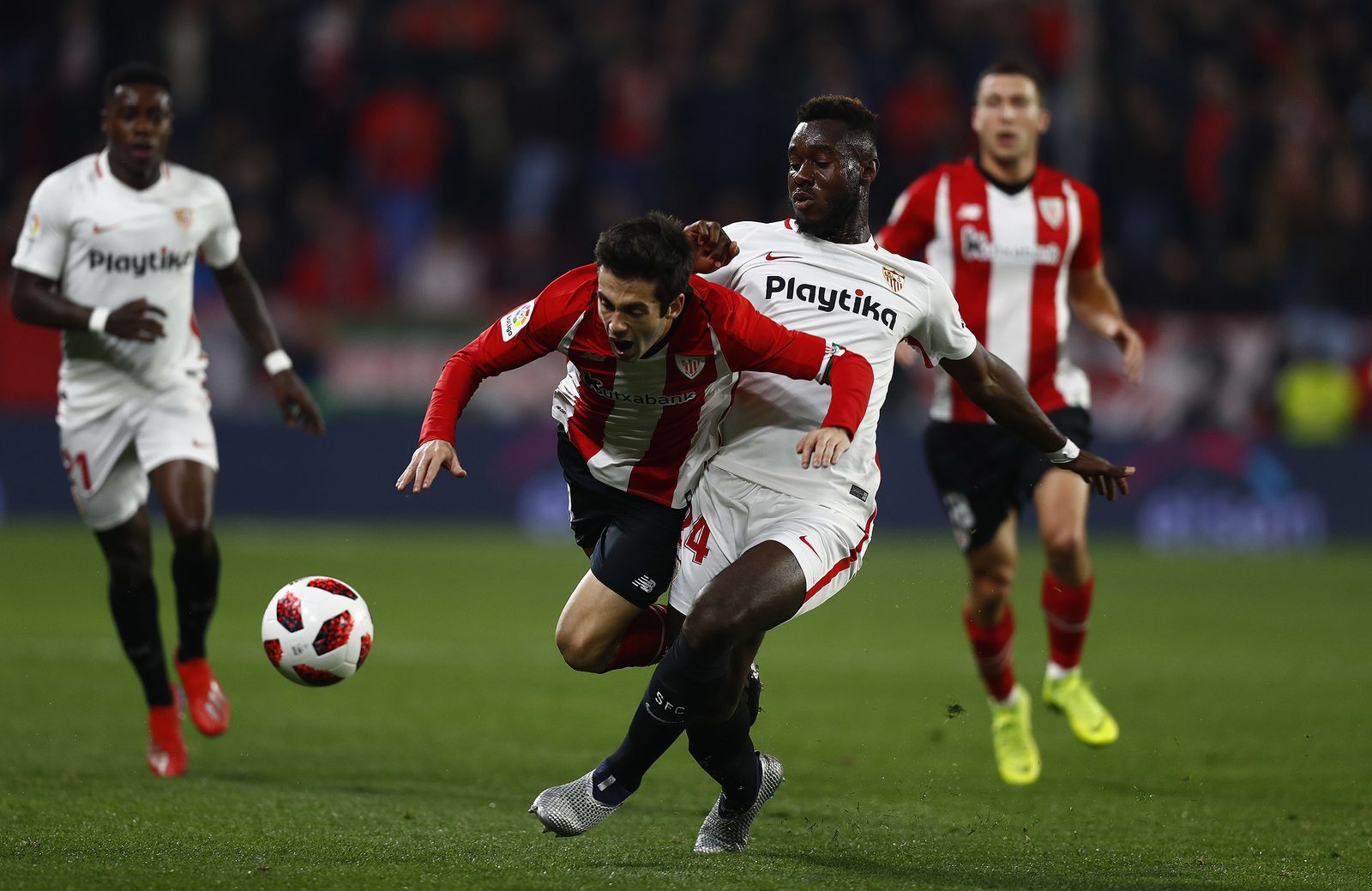 Las imágenes del Sevilla-Athletic de Bilbao