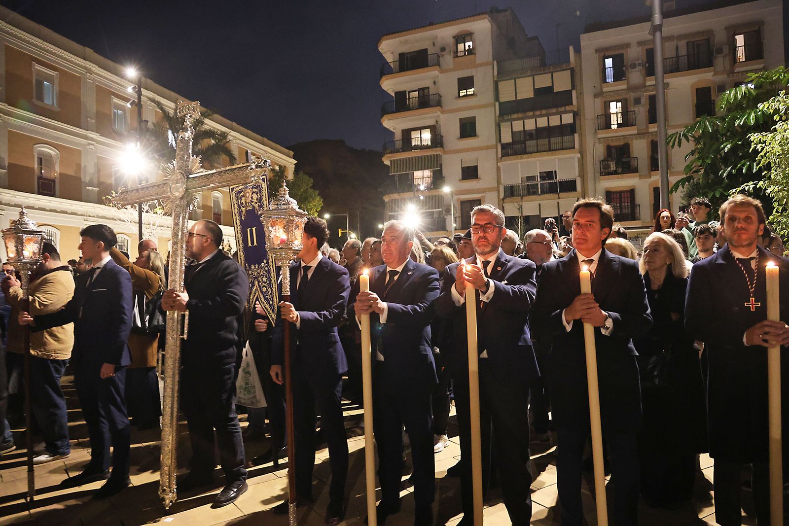 Las fotografías del Vía Crucis de las Hermandades de Huelva