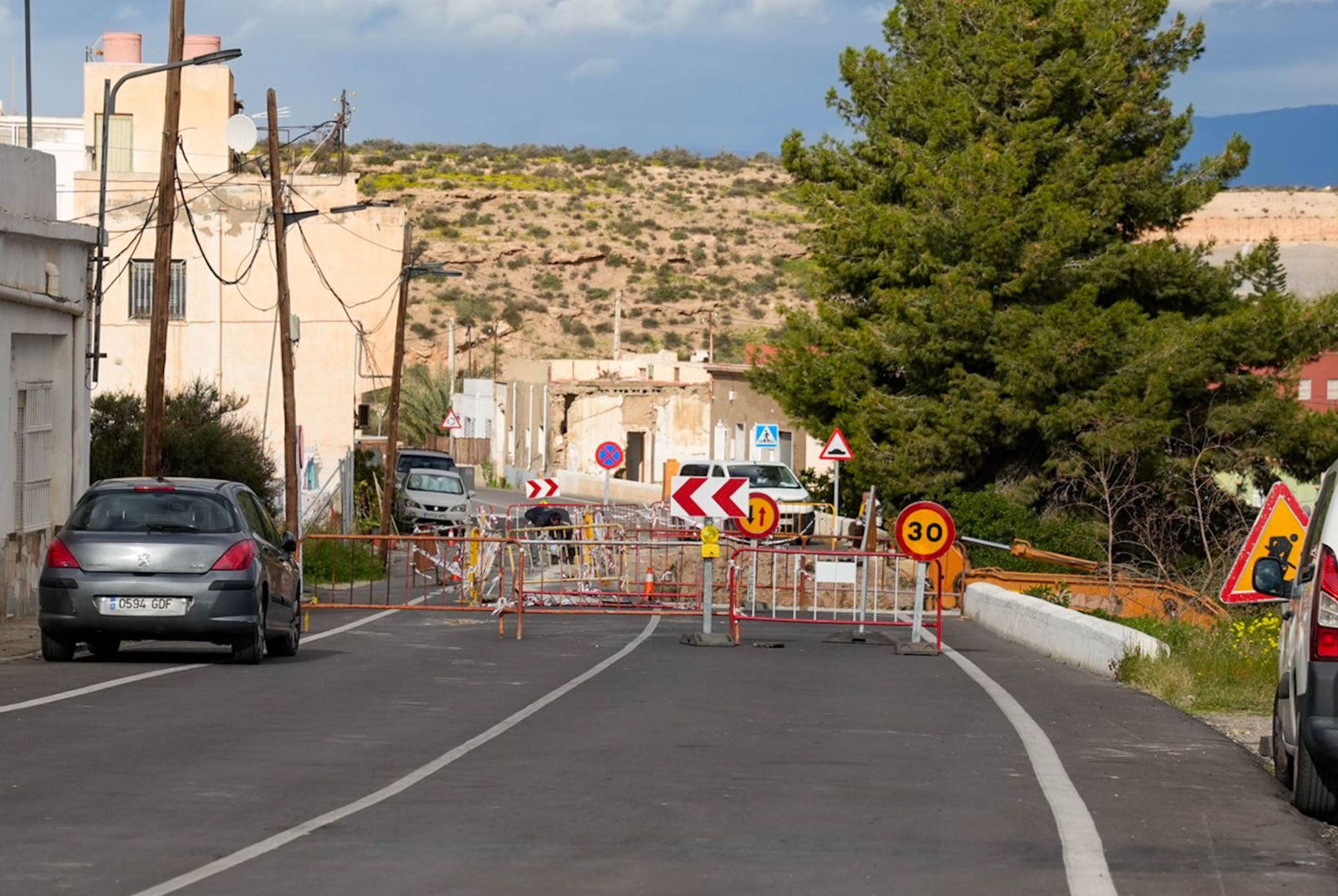 Aparición de restos arqueológicos en las obras de la carretera de El Chuche