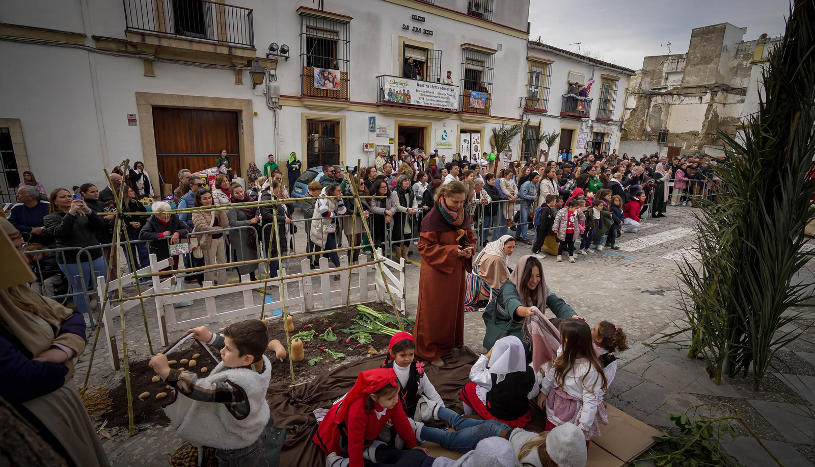 El Belén Viviente de la plaza de San Lucas de Jerez en imágenes