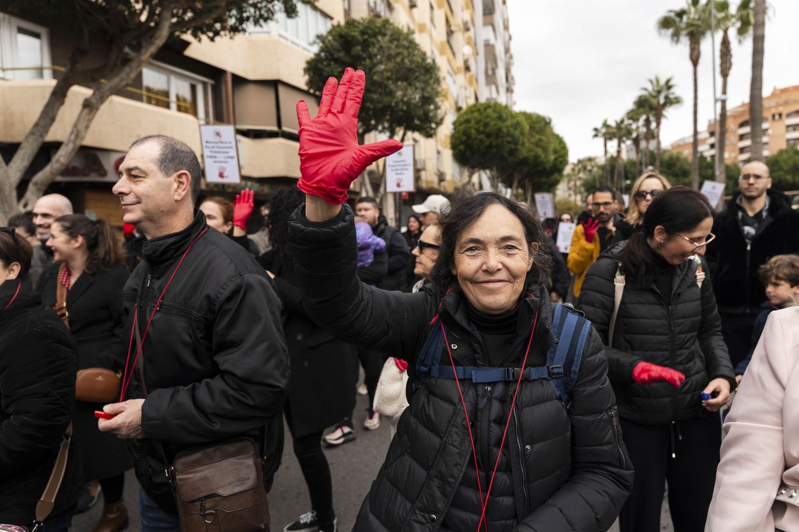 Las imágenes de la Manifestación de la Plataforma por la Dignidad de los Autónomos en Almería