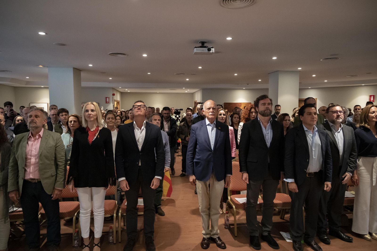 Espinosa de los Monteros, en un mitin de Vox en Jerez