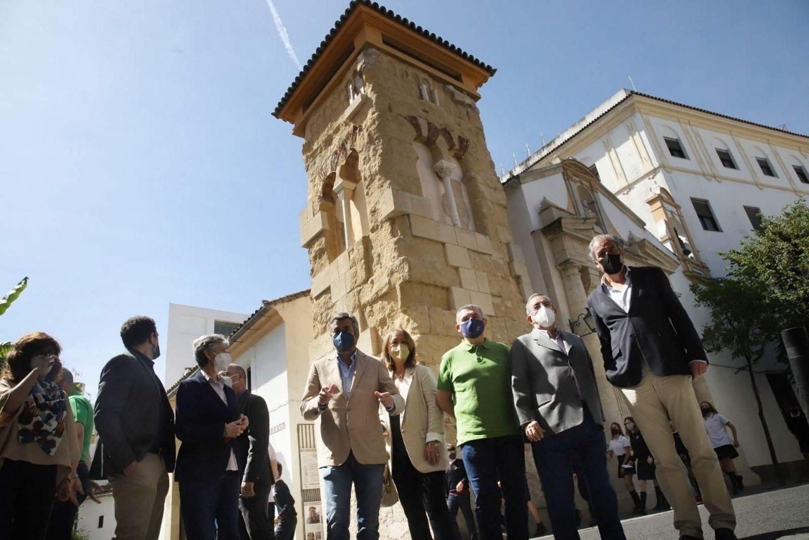 Presentación de la restauración de la torre-alminar.