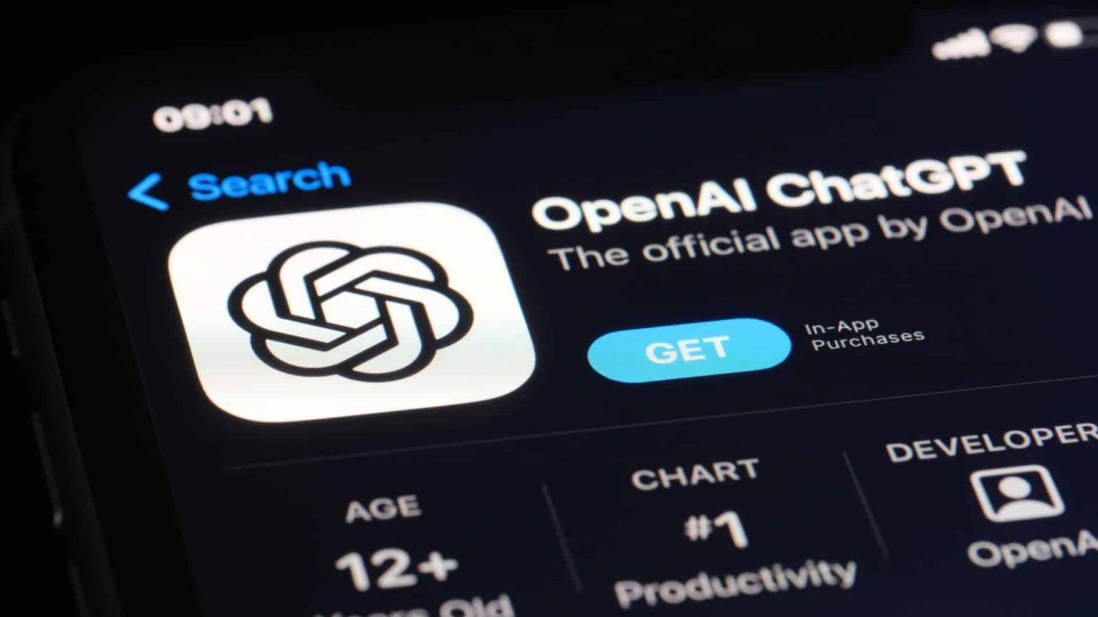 Aplicación de ChatGPT, de OpenAI Aplicación de ChatGPT, de OpenAI