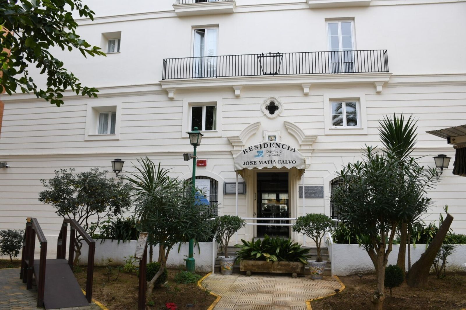 Residencia de mayores José Matía Calvo en Cádiz.