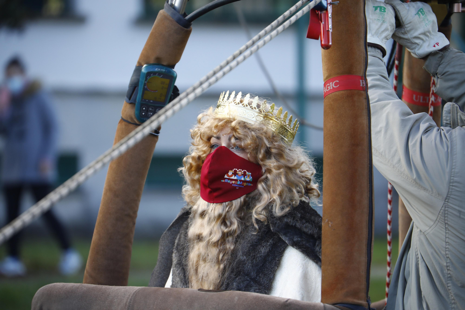 La Cabalgata en globo de los Reyes Magos en Córdoba