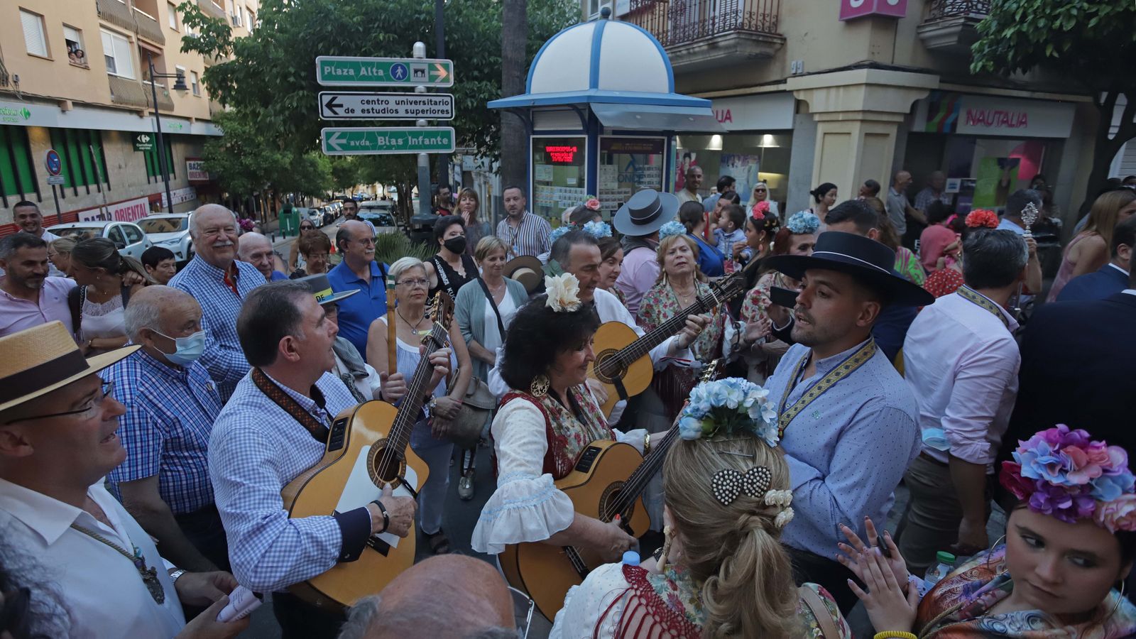 Entrega de la Medalla de la ciudad a la hermandad del Rocío de Algeciras