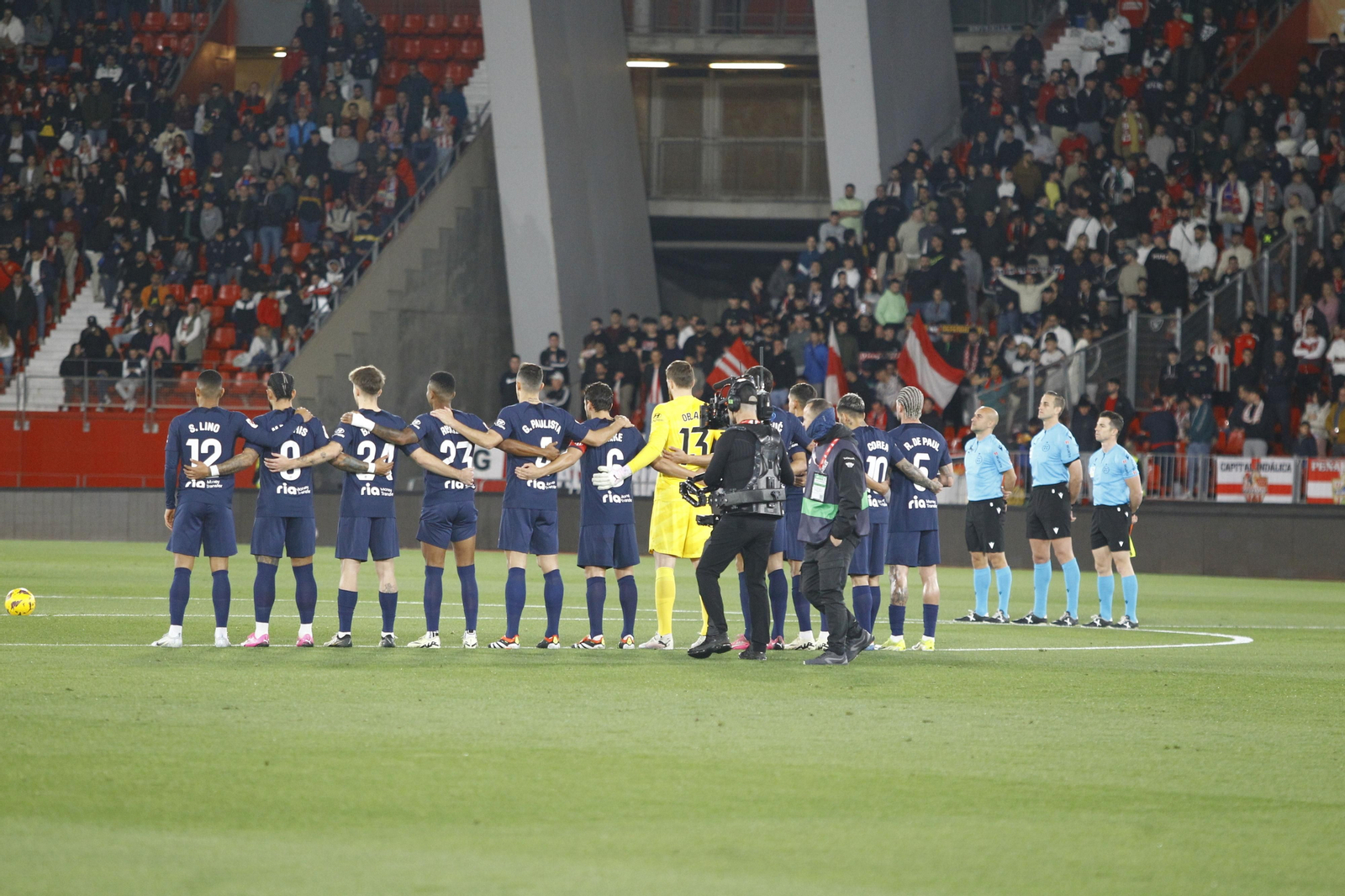 Las mejores imágenes del partido U.D. Almería-Atlético de Madrid
